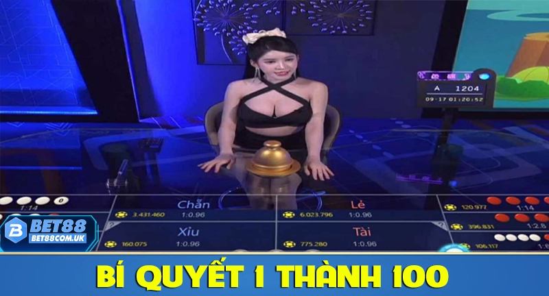 Những bí quyết xóc đĩa biến 1 triệu thành 100 triệu